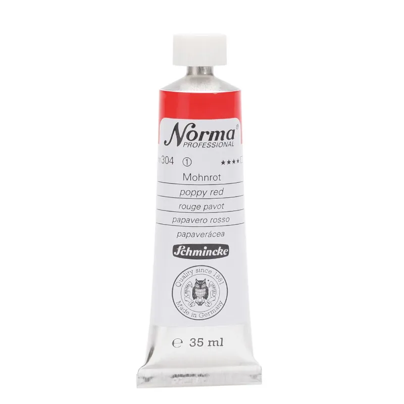 Shop Nu Schmincke Norma olieverf 35ml – 304 poppy red