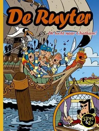 Ruyter, de 4 – De tocht naar Chatham Hoge Kwaliteit