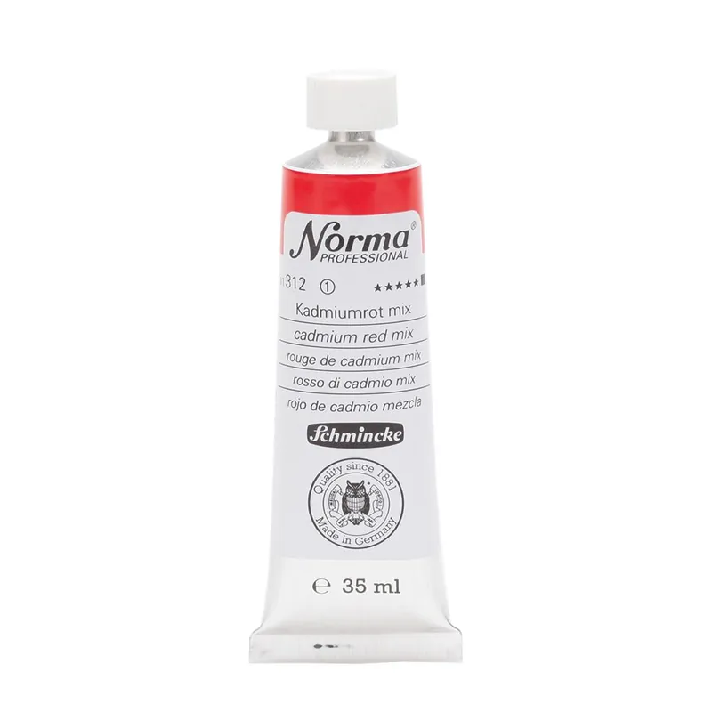 Nieuw Schmincke Norma olieverf 35ml – 312 cadmium red