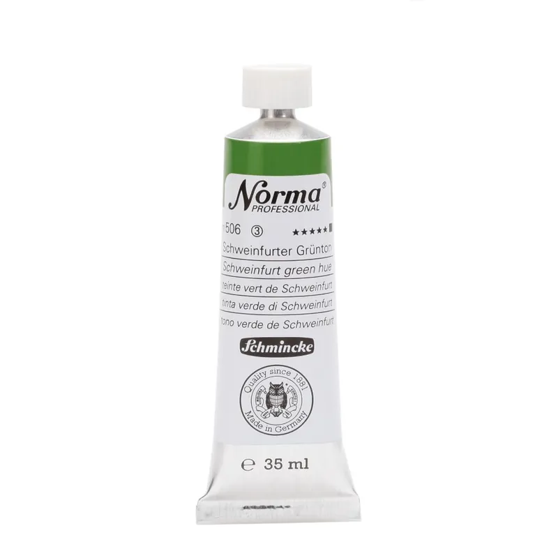 Schmincke Norma olieverf 35ml – 506 schweinfurt green hue Koop Vandaag