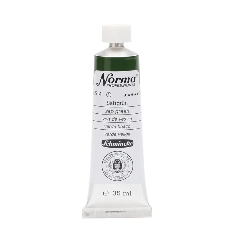 Schmincke Norma olieverf 35ml – 514 sap green Betaalbaar