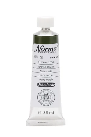 Aanbieding Schmincke Norma olieverf 35ml – 518 green earth
