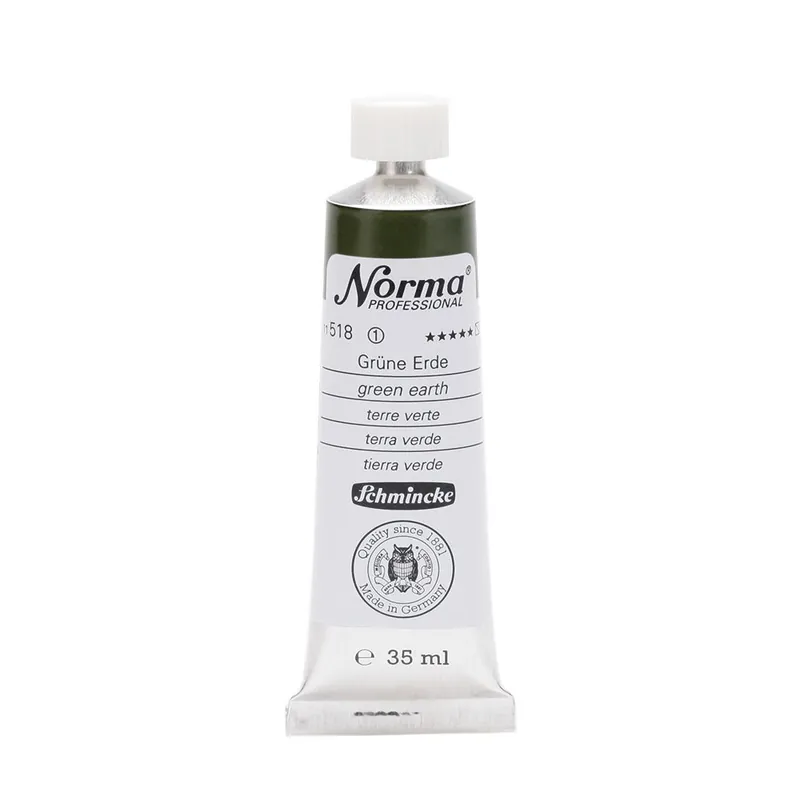 Aanbieding Schmincke Norma olieverf 35ml – 518 green earth