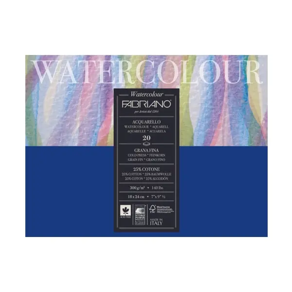 Hete Deal Fabriano Studio watercolour – 300gr 18 x 24