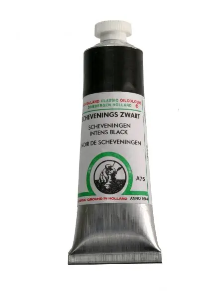 Old Holland classic olieverf 40ml A75 scheveningszwart Express Levering