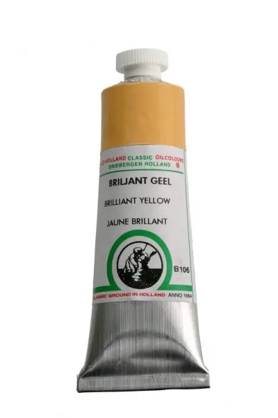 Old Holland classic olieverf 40ml B106 briljant geel Shop Nu