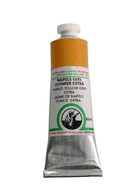 Bestseller Old Holland classic olieverf 40ml B316 napels geel donker extra