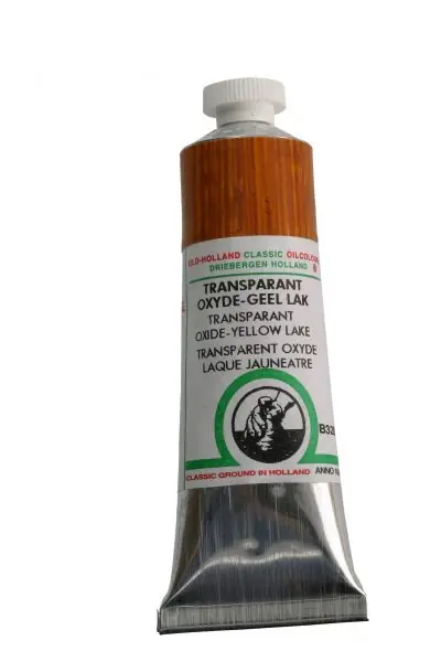 Old Holland classic olieverf 40ml B328 transparant oxydegeel lak Nu Kopen