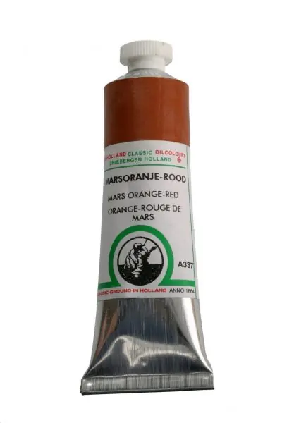 Old Holland classic olieverf 40ml A337 marsoranje-rood Tijdelijk Beschikbaar