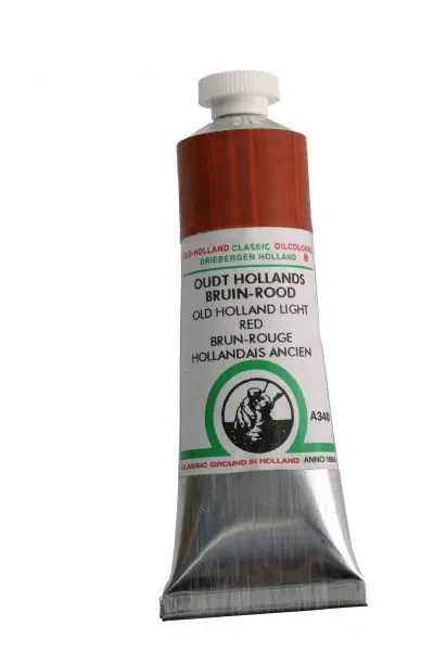 Shop Nu Old Holland classic olieverf 40ml A340 oudt hollands bruin-rood