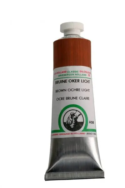 Old Holland classic olieverf 40ml A58 bruine oker licht Uitverkoop
