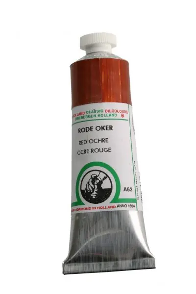 Veilige Betaling Old Holland classic olieverf 40ml A62 rode oker