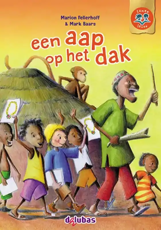 Een aap op het dak Gratis Verzending