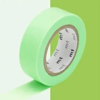 Washitape Ikigai – serie groen – shocking green Speciale Aanbieding