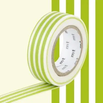 Washitape Ikigai – serie groen – border kiwi Nieuw