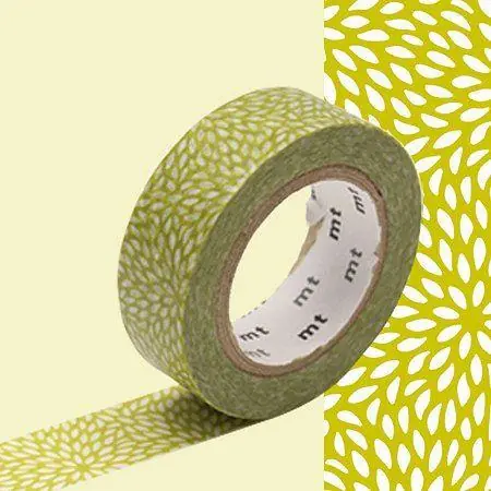 Beperkt Aanbod Washitape Ikigai – serie groen – muijnagiku hiwa