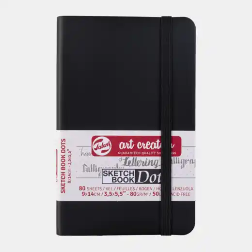 Art Creation Notebook dots 9x14cm 80gr Gratis Verzending