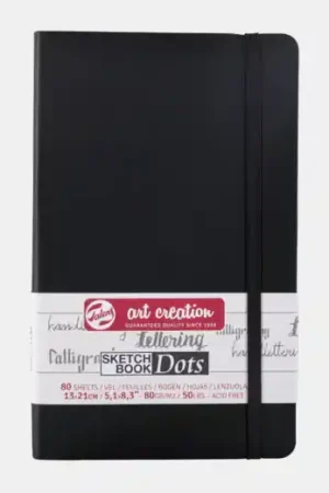 Art Creation Notebook dots 13x21cm 80gr Fabrieksprijs