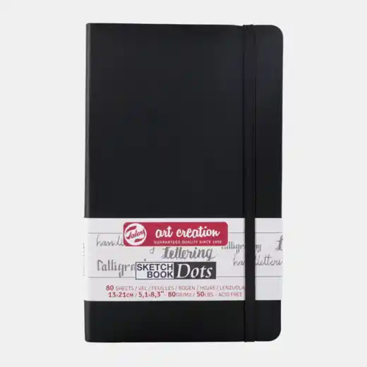 Art Creation Notebook dots 13x21cm 80gr Fabrieksprijs