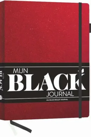 Mijn black journal – red velvet Voordeelprijs