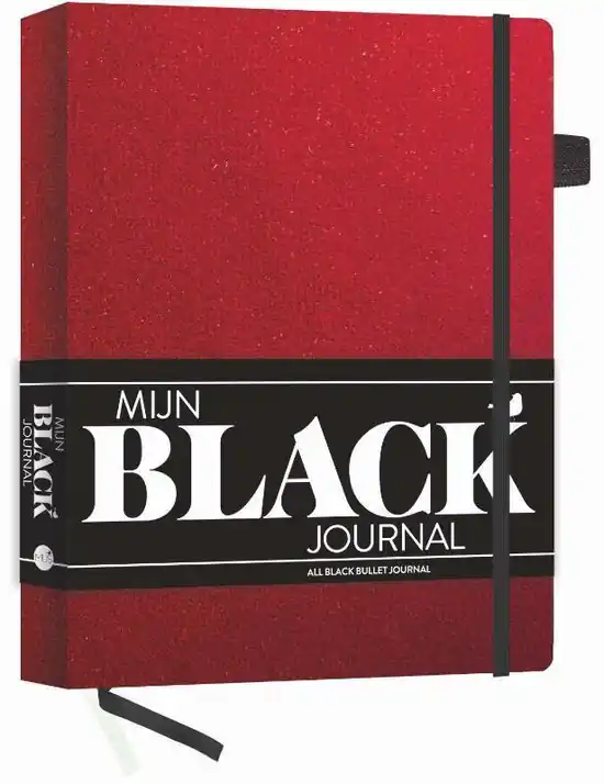 Mijn black journal – red velvet Voordeelprijs