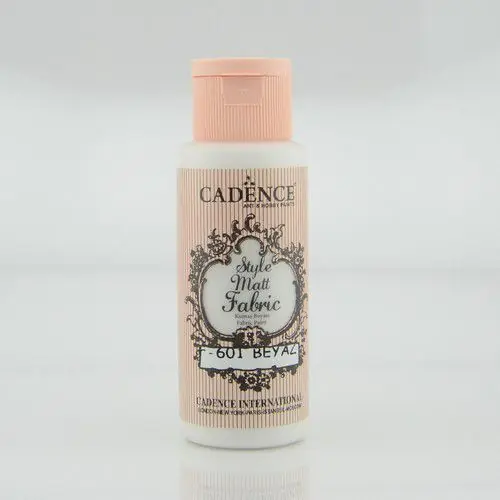Cadence matt textielverf 59ml – 0601 white Meest Verkocht
