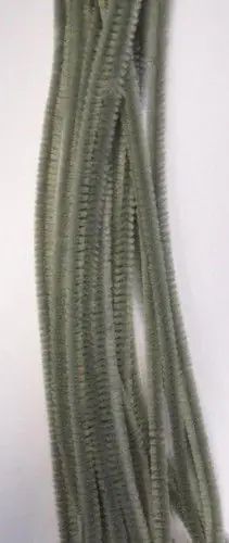 Direct Beschikbaar Chenille 6mm x 30cm 20 stuks – grijs