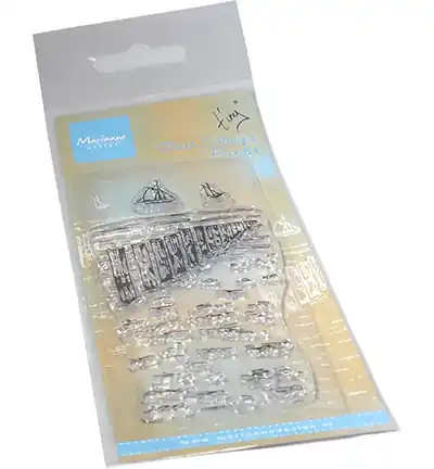 Premium Marianne Design Clearstamps – Border Strandpalen