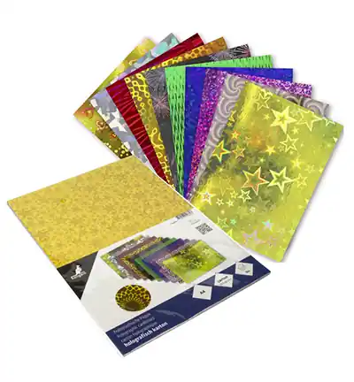 Alleen Vandaag Kangaro holografisch karton A4 – 10 kleuren 300gr assorti 2