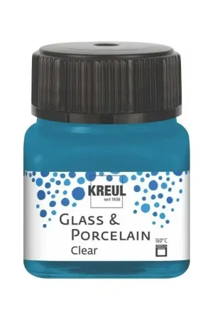 Hoge Kwaliteit Kreul Glass & Porcelain clear – 16215 cyanean blue