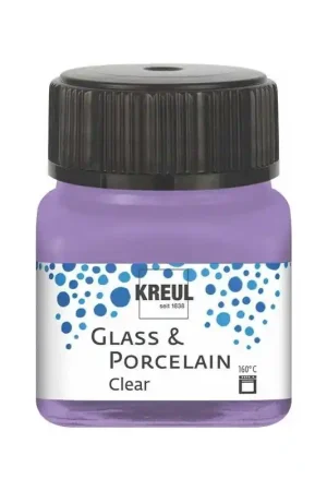 Kreul Glass & Porcelain clear – 16295 lilac Gratis Retour