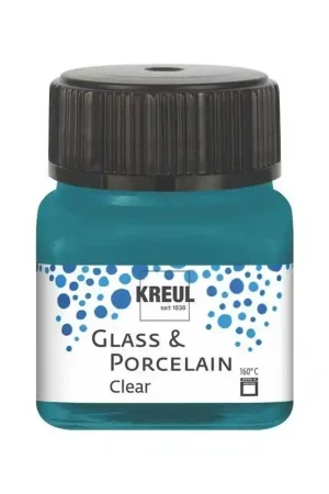 Kreul Glass & Porcelain clear – 16216 turquoise Direct Beschikbaar
