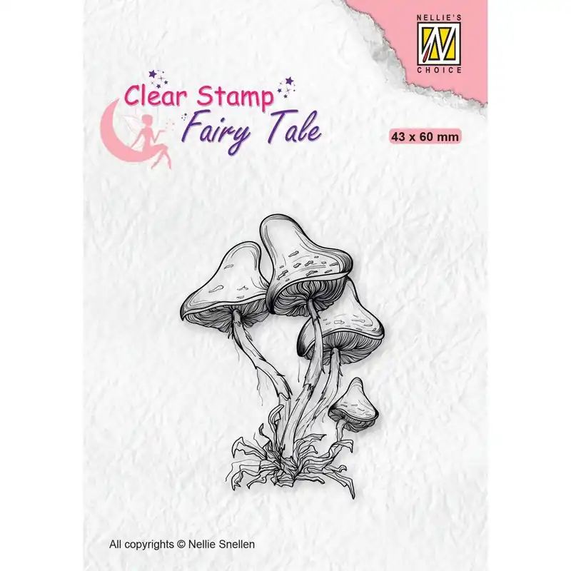 Nellie's choice clearstamp – fairy tale Merkproduct