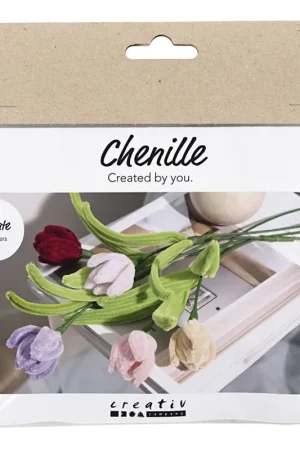 Gratis Verzending Mini Hobbyset Bloemen van Chenilledraad