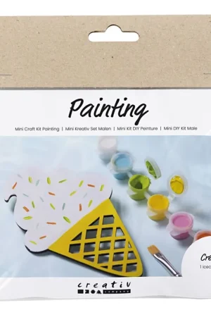 Mini Hobbyset Schilderen Ijshoorntje Gratis Retour