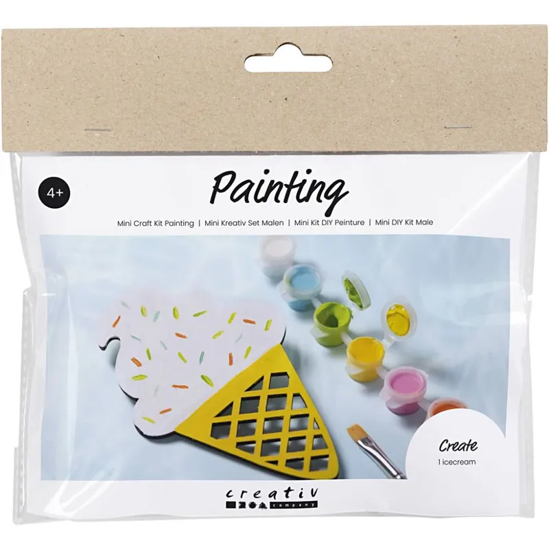 Mini Hobbyset Schilderen Ijshoorntje Gratis Retour