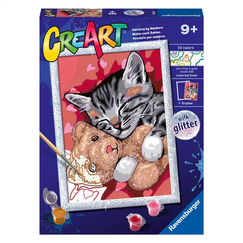 Ravensburger schilder op nummer – 18 x 24 – 9+ vredige kitten Bestel Nu
