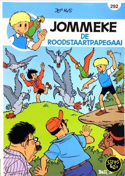 Jommeke 292 – De roodstaartpapegaai Uitverkoop