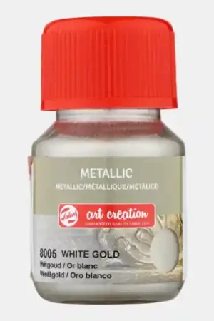 ArtCreation metallic 30ml – 8005 witgoud Finale Uitverkoop