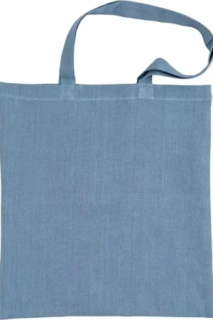 Katoenen tas 38 x 42 – blauw Direct Verzonden