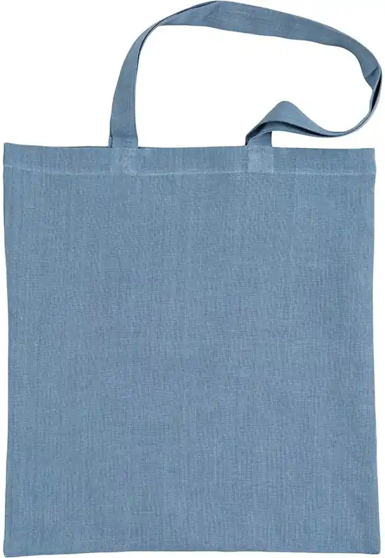 Katoenen tas 38 x 42 – blauw Direct Verzonden