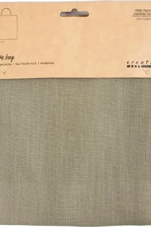 Voordeelprijs Katoenen tas 38 x 42 – groen