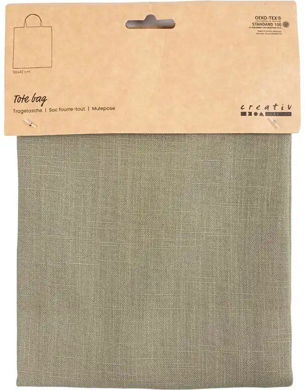 Voordeelprijs Katoenen tas 38 x 42 – groen