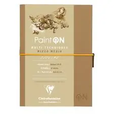 Seizoensaanbieding Clairefontaine Paint on book – naturel 250gr A5
