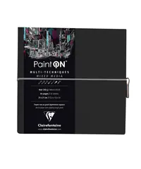 Fabrieksprijs Clairefontaine Paint on book – noir 250gr 19×19
