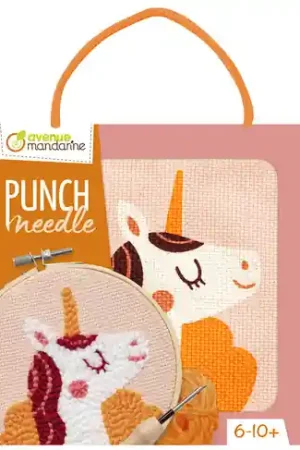 AvenueManderine punchneedle set – Eenhoorn Gratis Retour