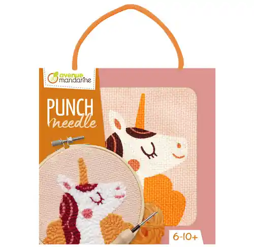 AvenueManderine punchneedle set – Eenhoorn Gratis Retour