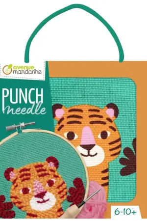 AvenueManderine punchneedle set – Tijger Premium