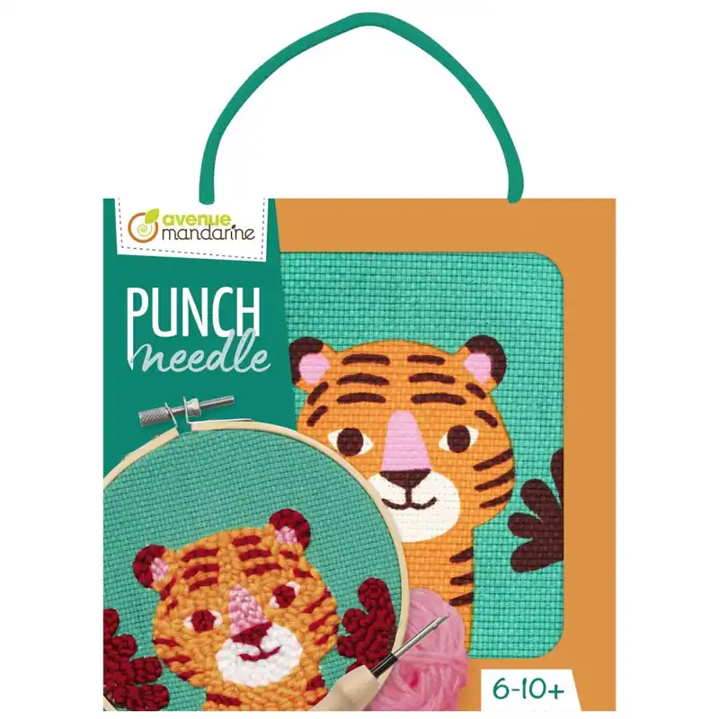 AvenueManderine punchneedle set – Tijger Premium
