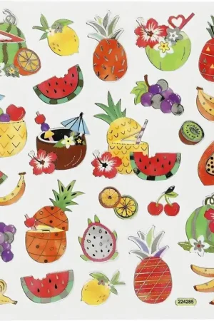 Merkproduct CCHobby stickers – exotisch fruit